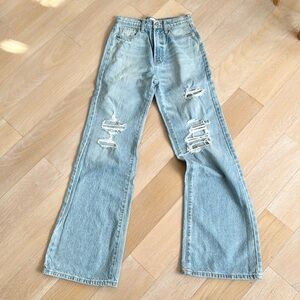 West of Melrose Baggy Ripped Jeans